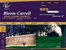 Tablet Screenshot of bloomcarroll.org
